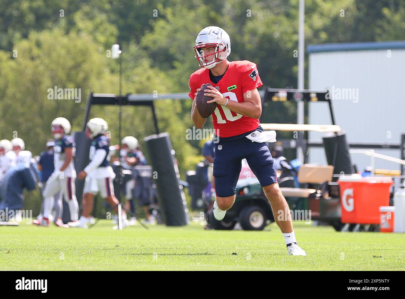 Drake Maye Patriots 2024 training camp Tactical Adjustments: McDaniels' Offensive Overhaul