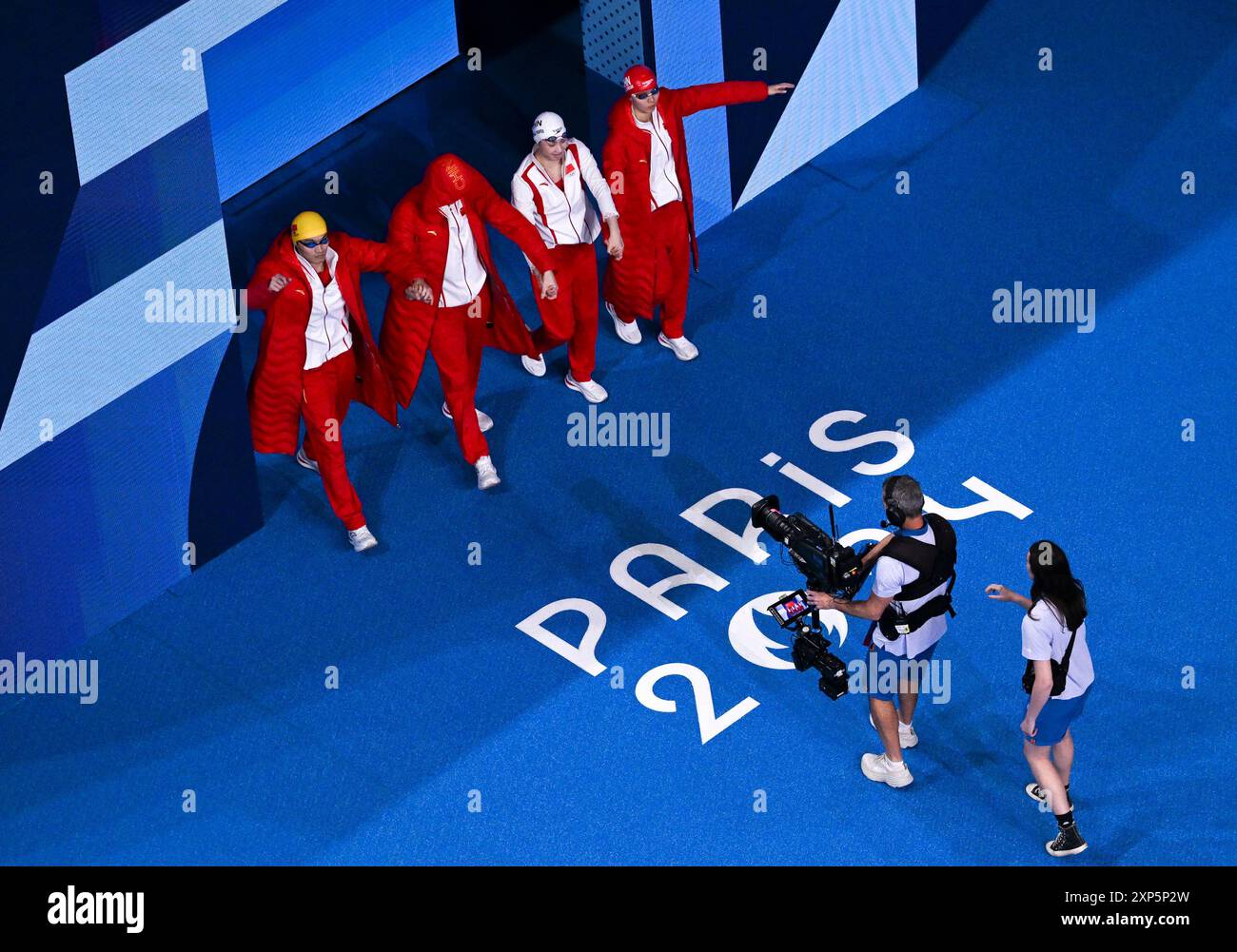 Chinese olympic swim team