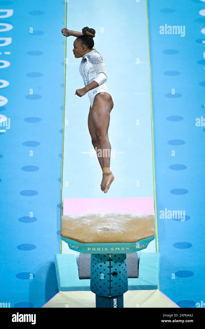 paris-france-3rd-aug-2024-rebeca-andrade-bra-silver-medal