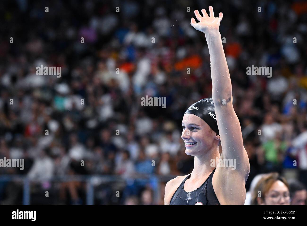 Paris, France. 3rd Aug 2024. Summer McIntosh ( CAN ) Gold medal