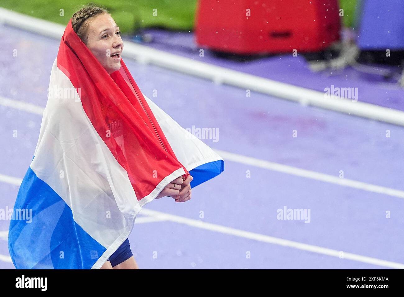 Paris, France. 3rd Aug 2024. Femke Bol of the Netherlands Gold medal