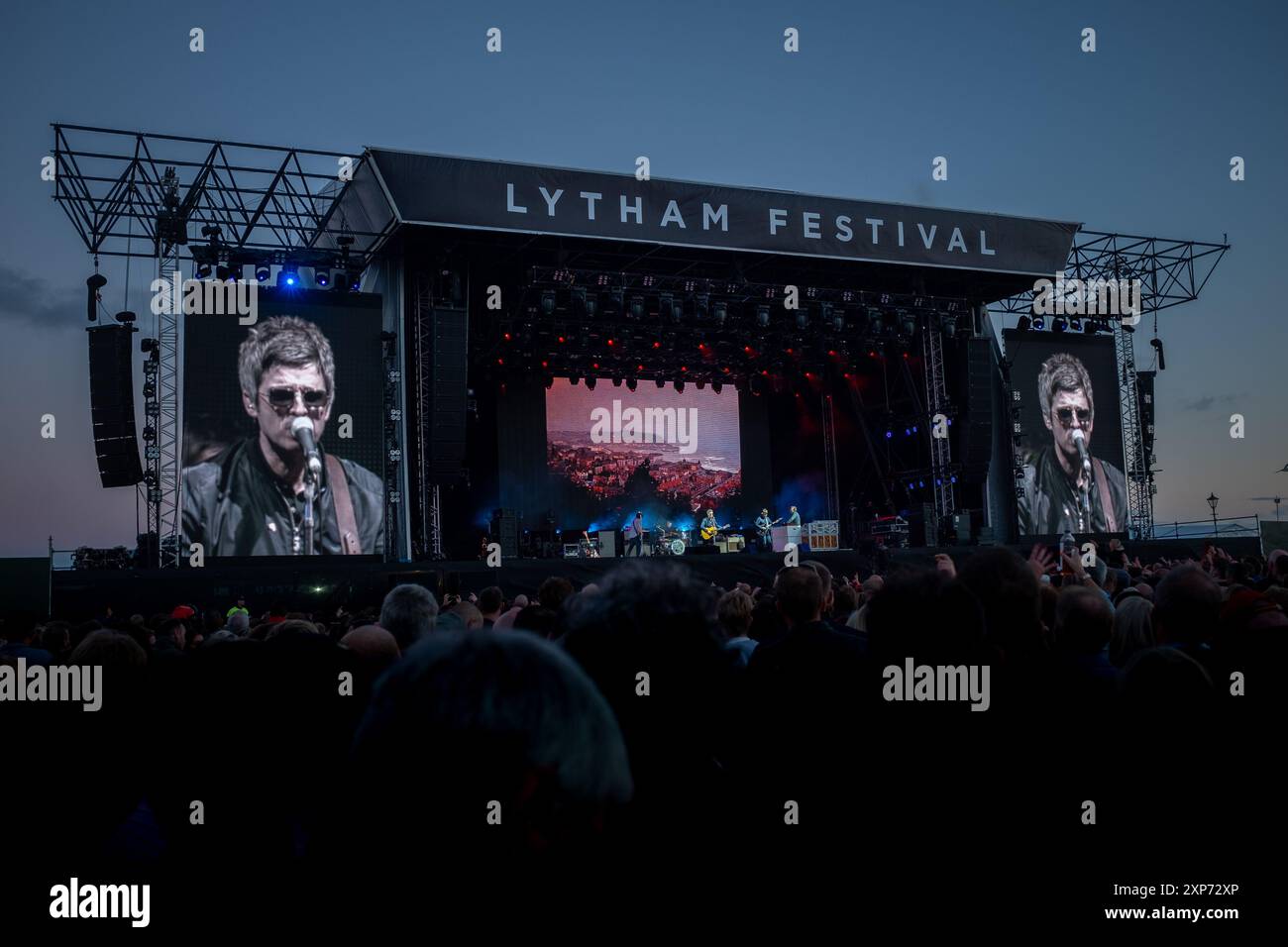 Noel Gallagher's High Flying Birds, Lytham Festival - Stock Image