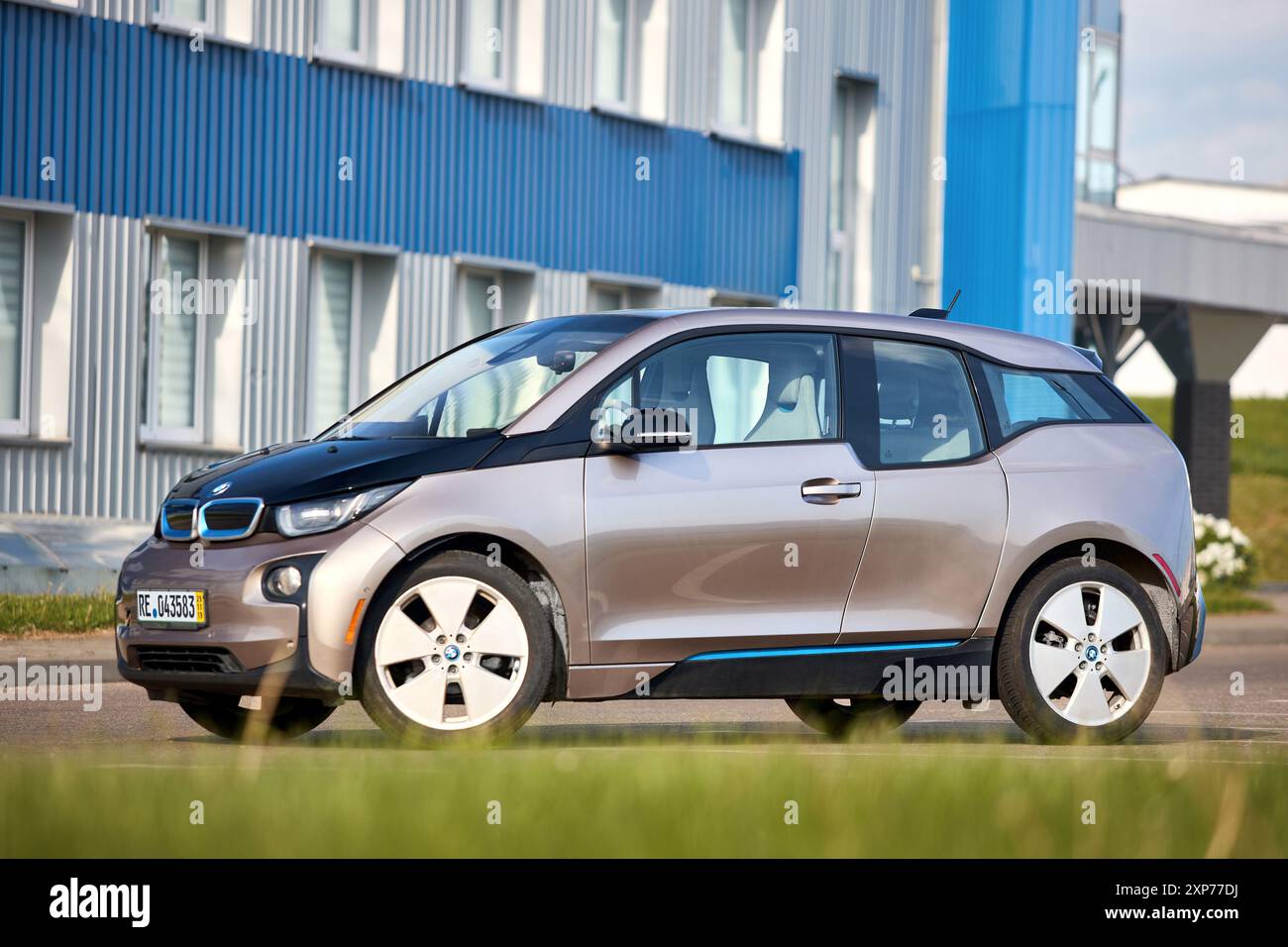 Berlin, Germany - May, 4 2024: BMW i3 Range Extender REx 2015 electric ...