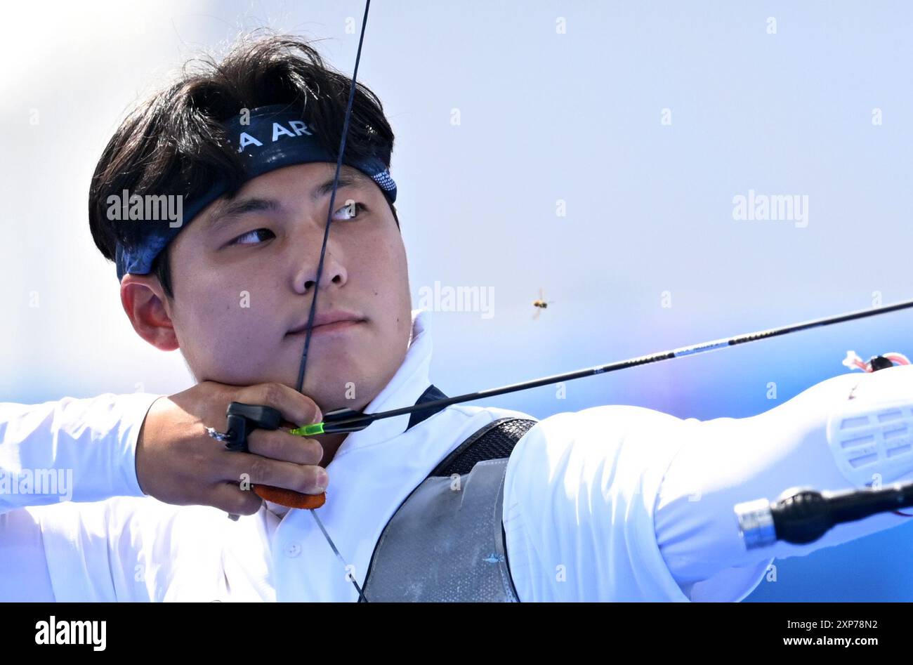 Paris, France. 04th Aug, 2024. Olympics, Paris 2024, Archery, Olympic Archery, Individual, Men