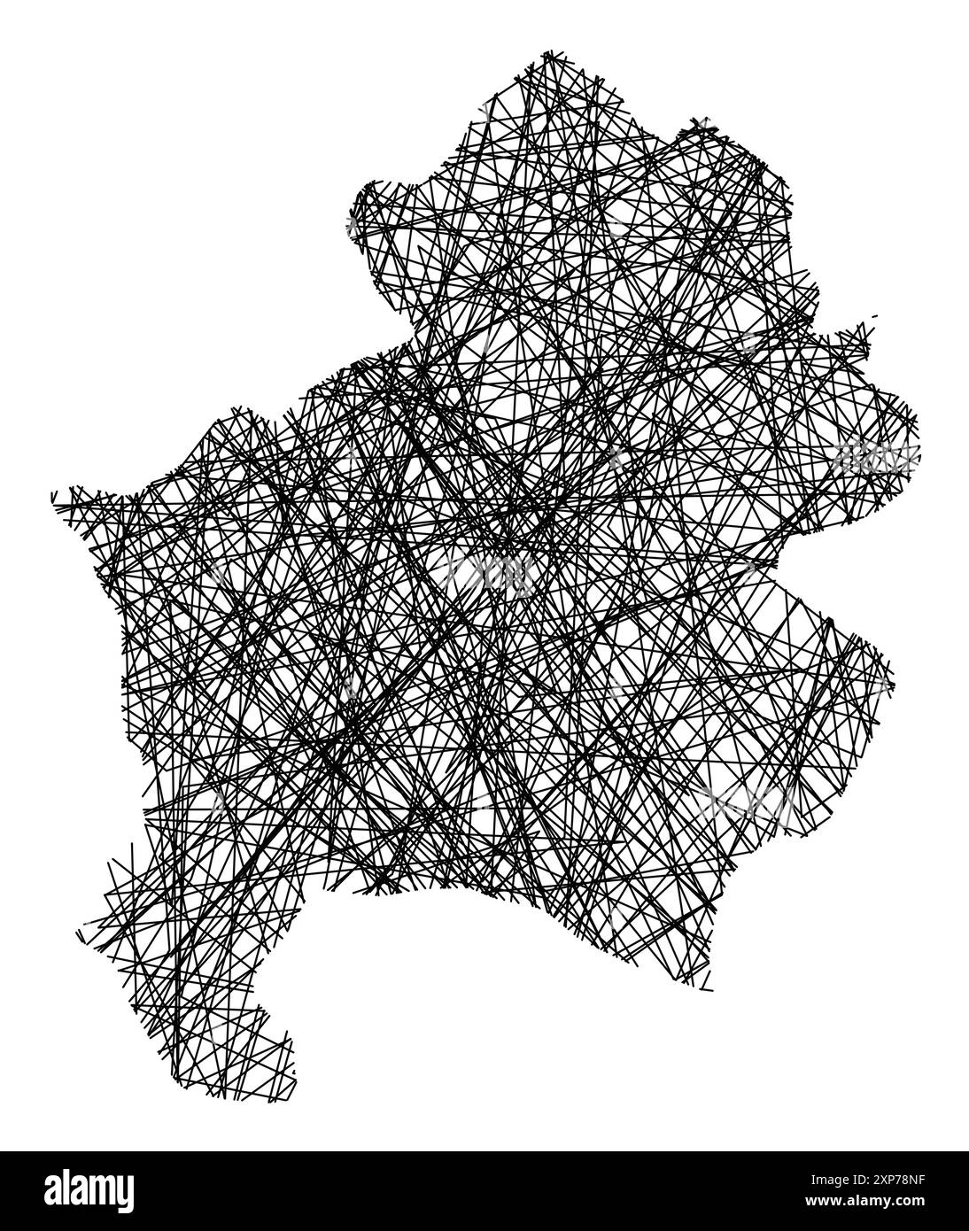 Map of isernia Black and White Stock Photos &amp; Images - Alamy