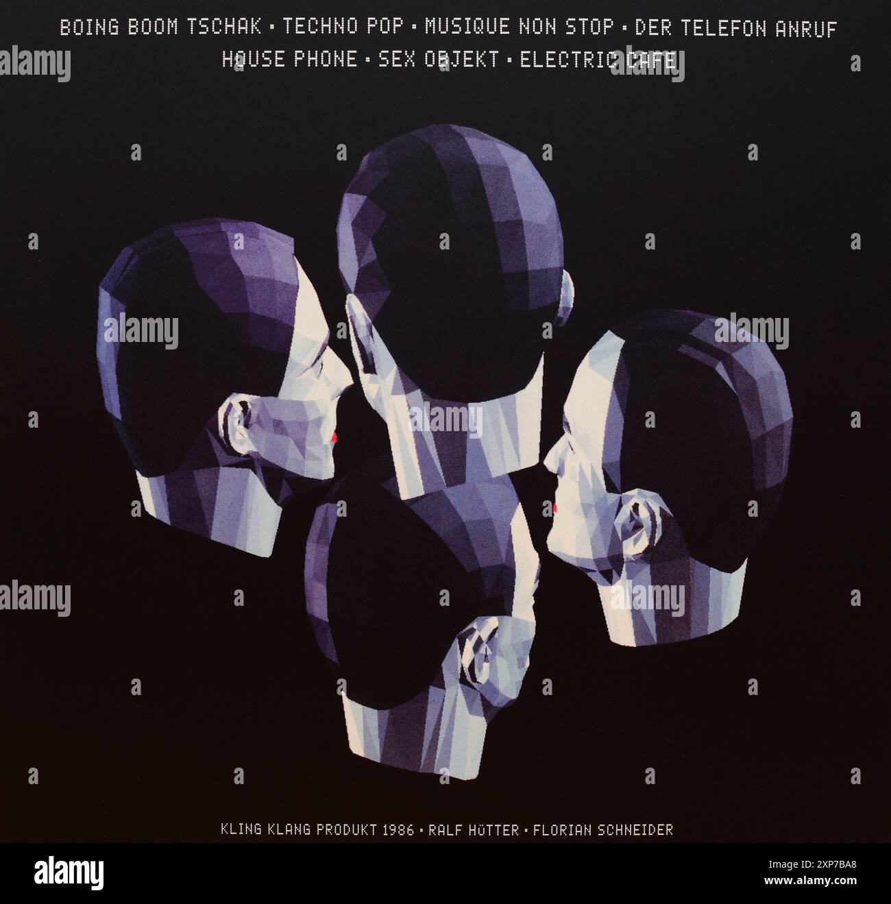 Kraftwerk Electric Cafe レコード Kraftwerk - Electric Cafe LP – Guitar Gallery of Alabama