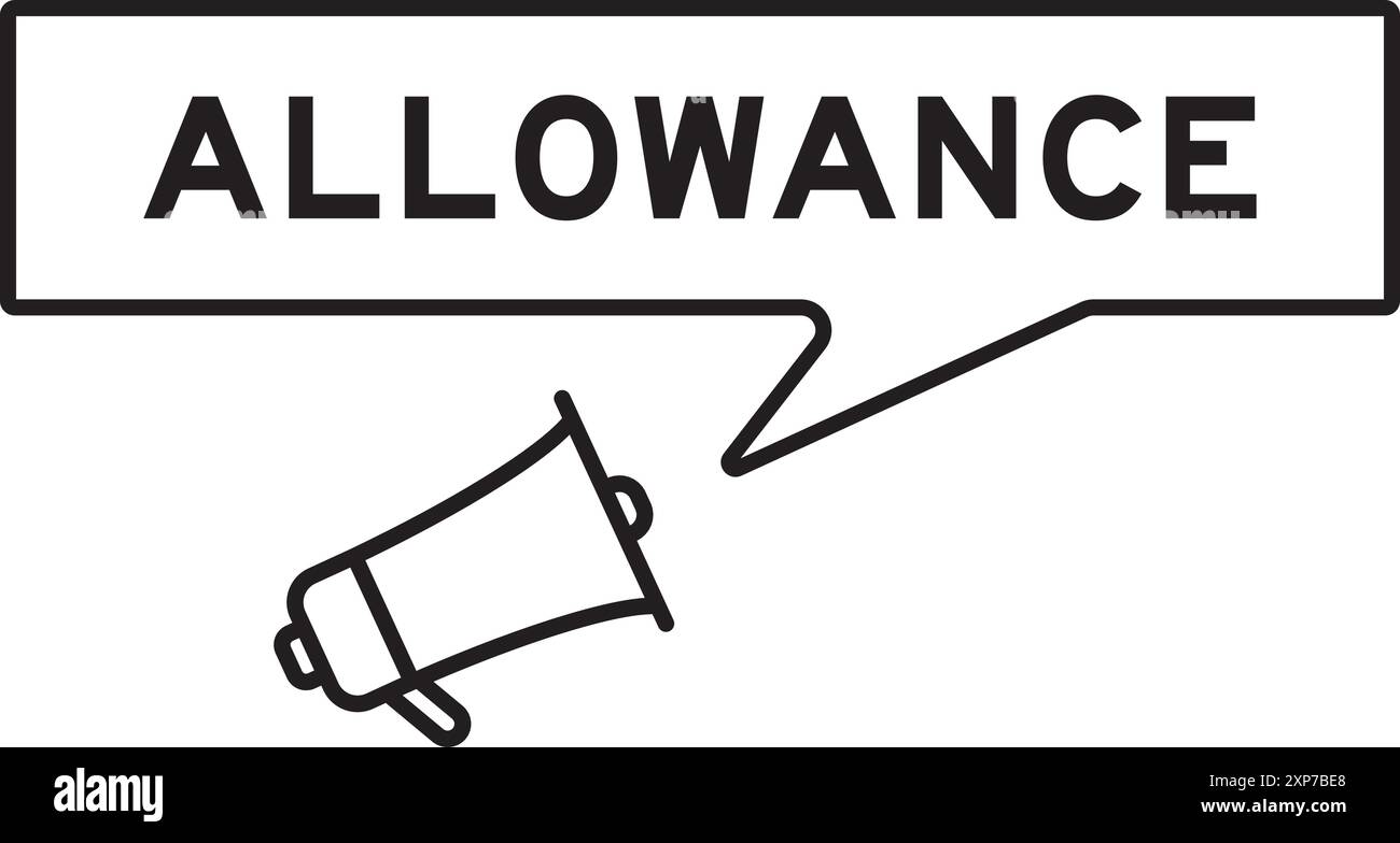 Allowance vector vectors Black and White Stock Photos & Images - Alamy