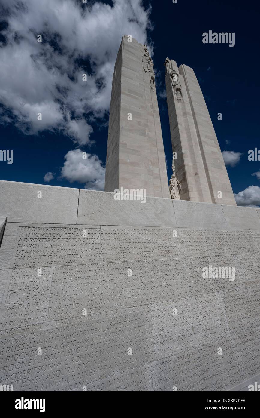 Vimy ridge canadian memorial in hi-res stock photography and images - Alamy
