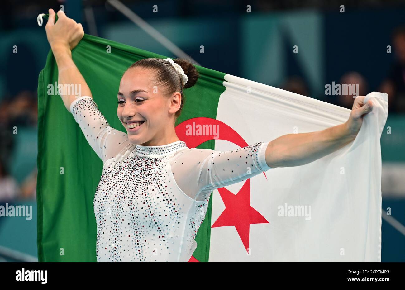 Paris, France. 04th Aug, 2024. Olympics, Paris 2024, gymnastics, uneven