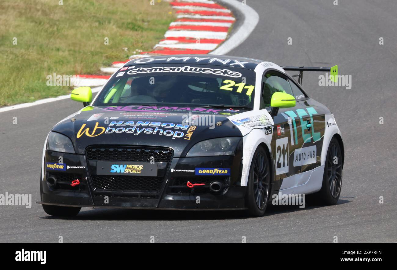 Driver R Smith (Number 211) on track during Track Day at Brands Hatch ...