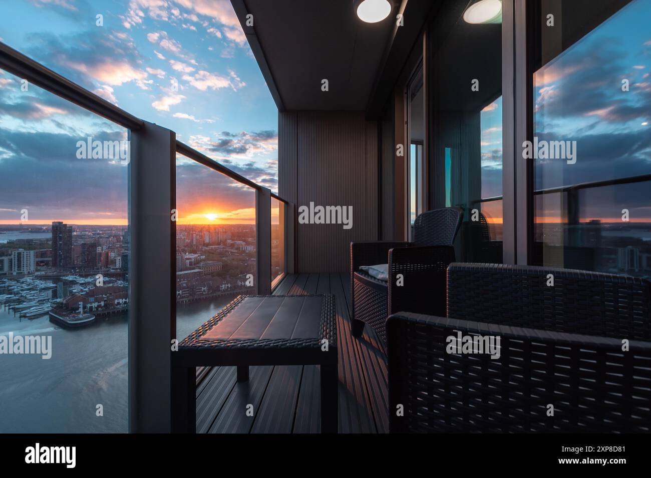 Image showcasing Penthouse balcony hi-res stock photography and images - Alamy