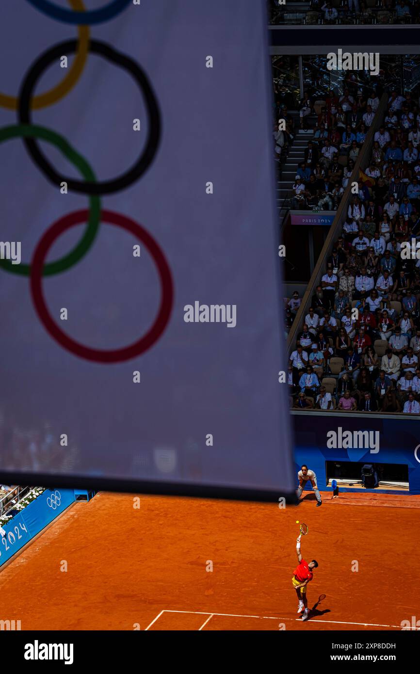 Paris, France. 4th August 2024. Olympic Games,match for the men's