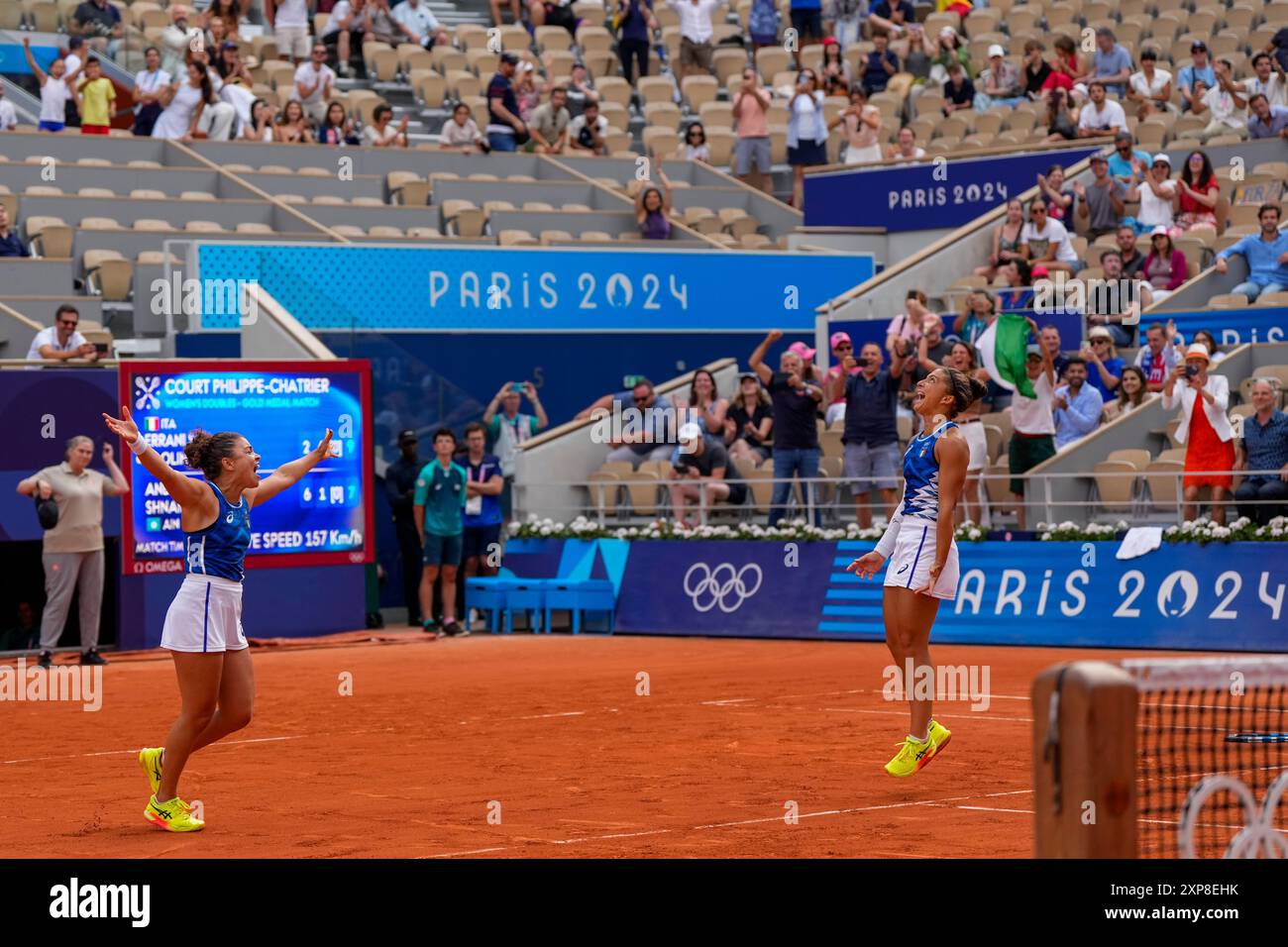 Diana Shnaider célébration quart Roland-Garros The Making of a Tennis Champion