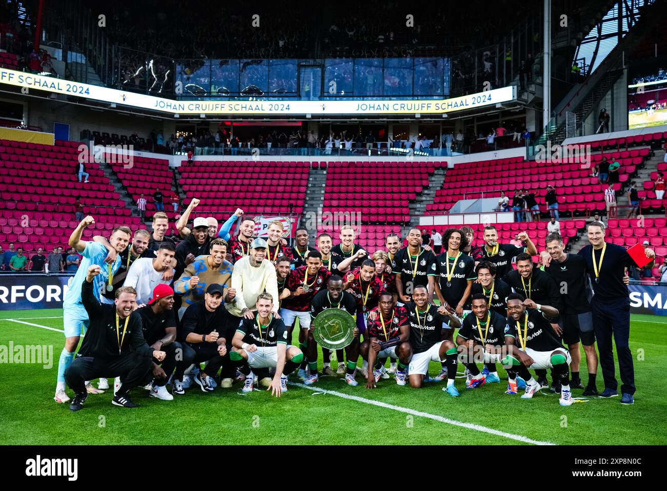 Eindhoven Feyenoord wins the Johan Cruijff Schaal during the Johan Cruijff Schaal, the first