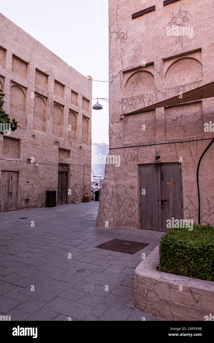 Al Seef district, Dubai, UAE Stock Photo