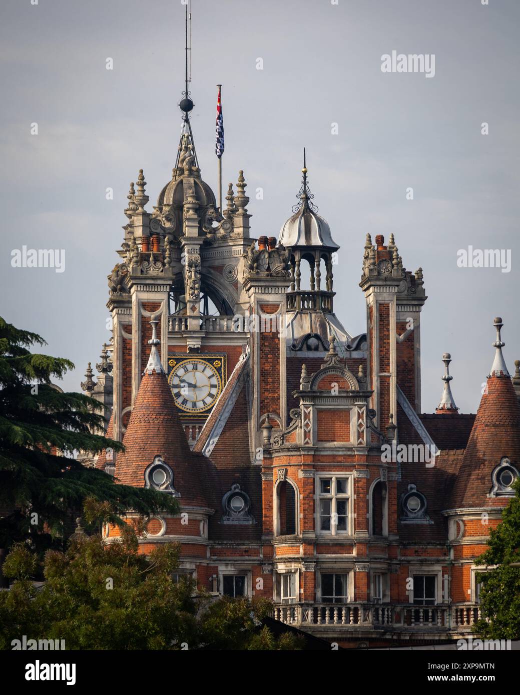 Royal Holloway College, Egham, Surrey Stock Photo