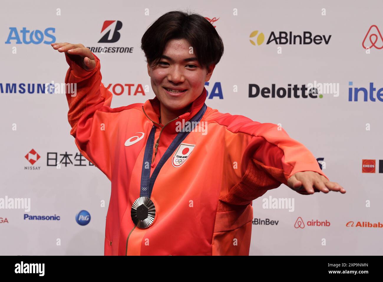 Paris, France. 4th Aug, 2024. Tomoyuki Matsushita (JPN) Swimming