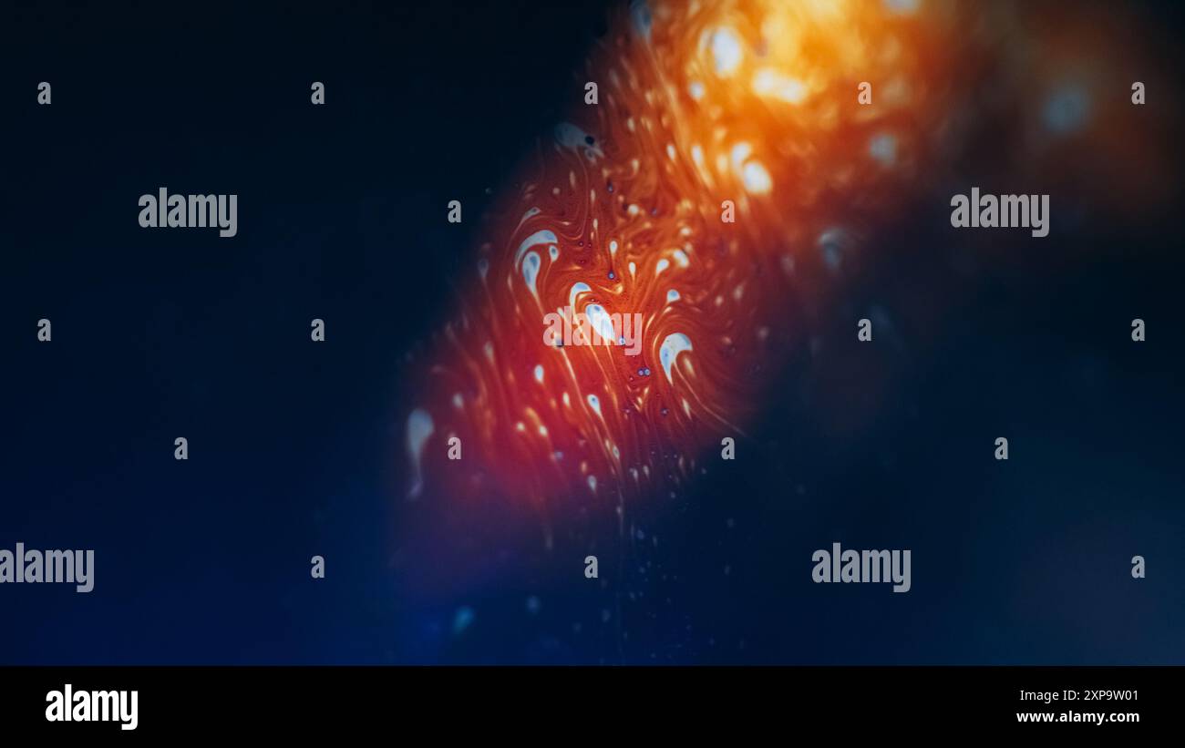 Foam flow bubble liquid defocused hi-res stock photography and images ...