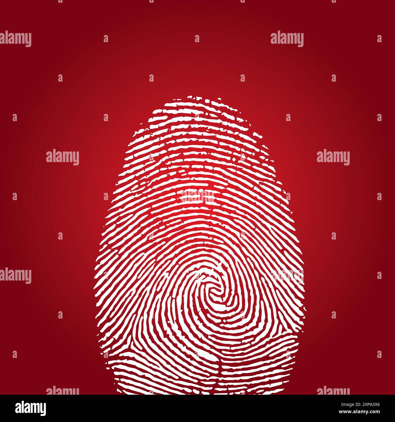 fingerprint icon vector illustration simple design Stock Vector Image ...