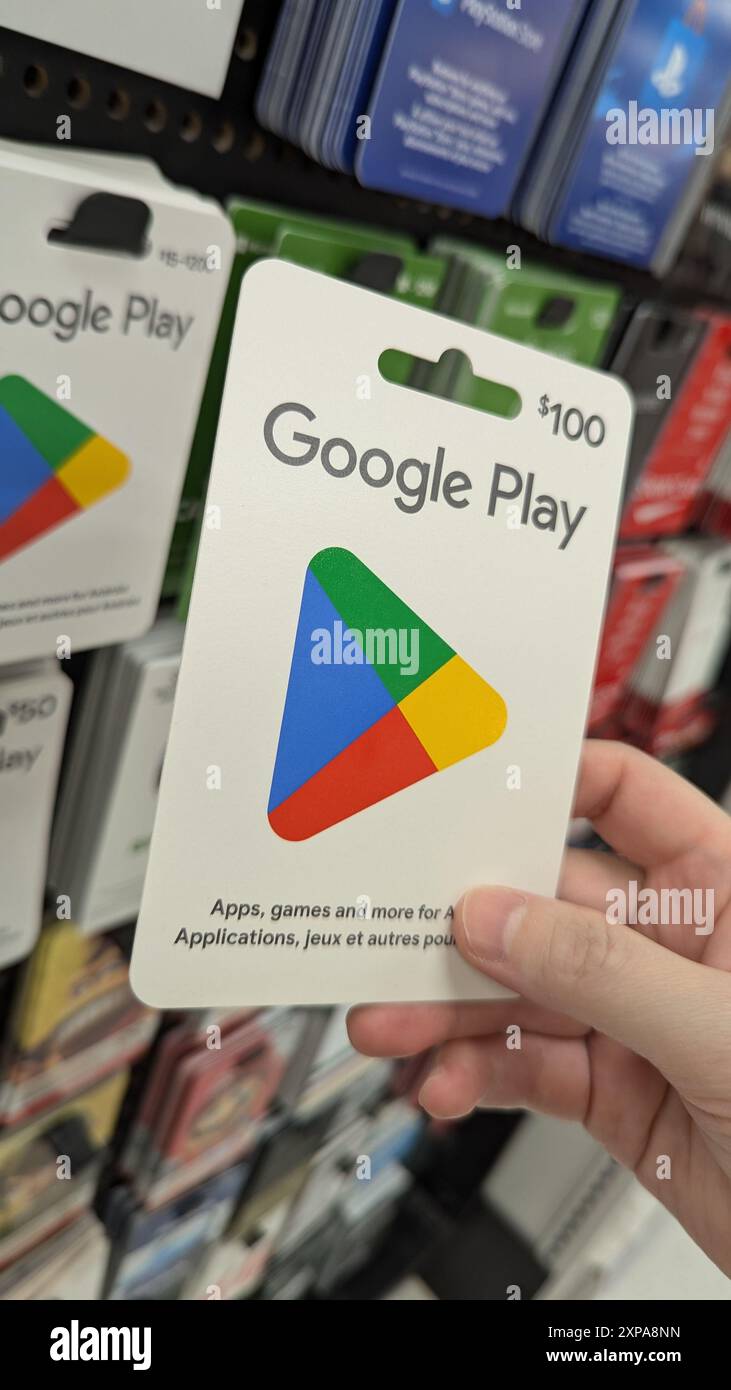 Google Play accepte-t-il les cartes-cadeaux Visa ? Guide simple.