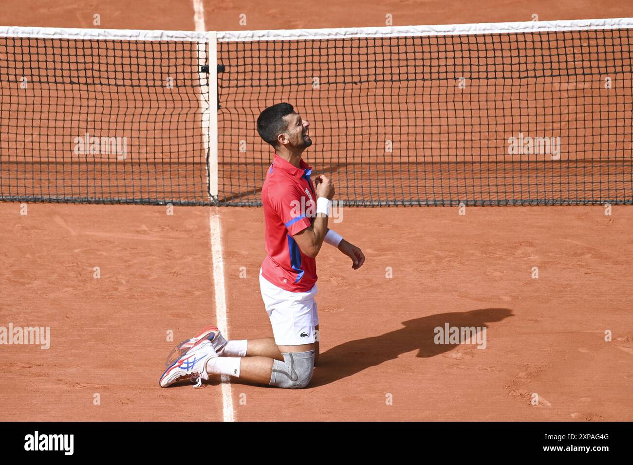 Novak Djokovic of Serbia Gold medal, Tennis, Men's Singles during the