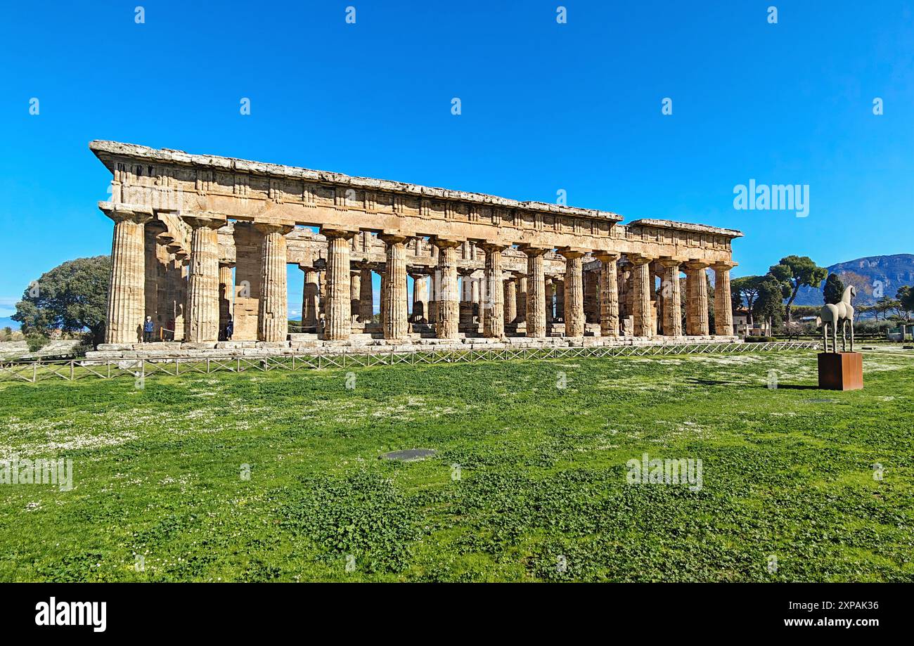 The Ruins Of Paestum Are Famous For Their Three Ancient Greek Temples the-ruins-of-paestum-are-famous-for-their-three-ancient-greek-temples