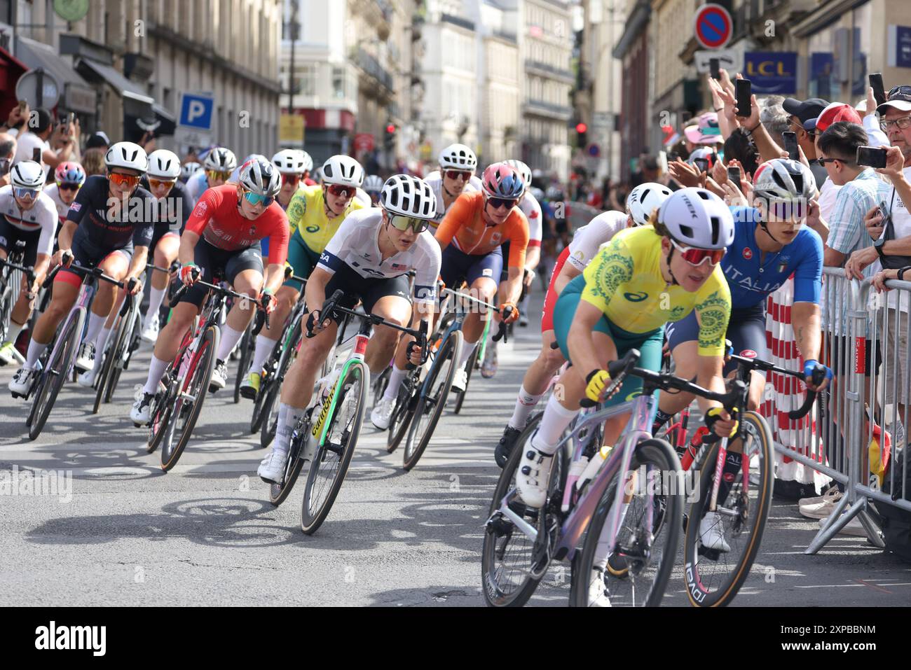 PARIS FR AUGUST 4 Kristen Faulkner Pictured During The Women s Road paris-fr-august-4-kristen-faulkner-pictured-during-the-women-s-road