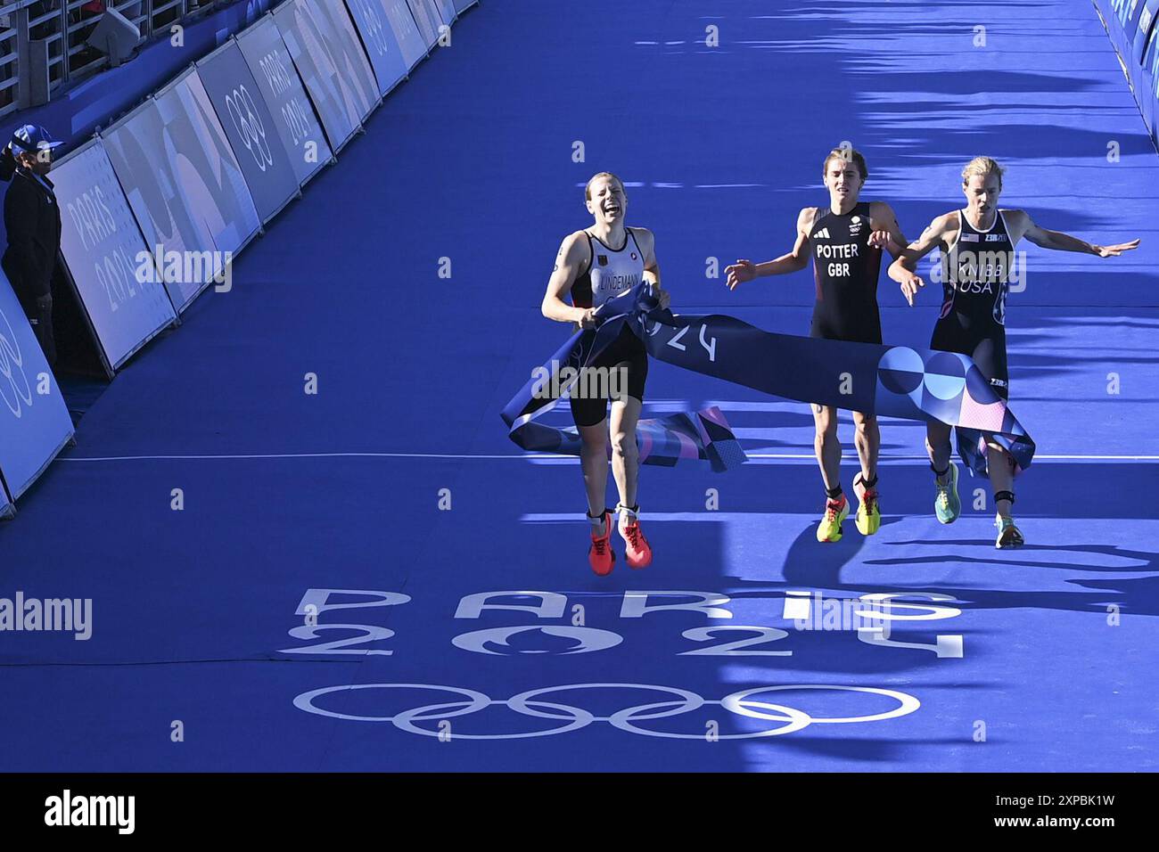 LINDEMANN Laura (GER) Gold medal, KNIBB Taylor (USA) Silver medal