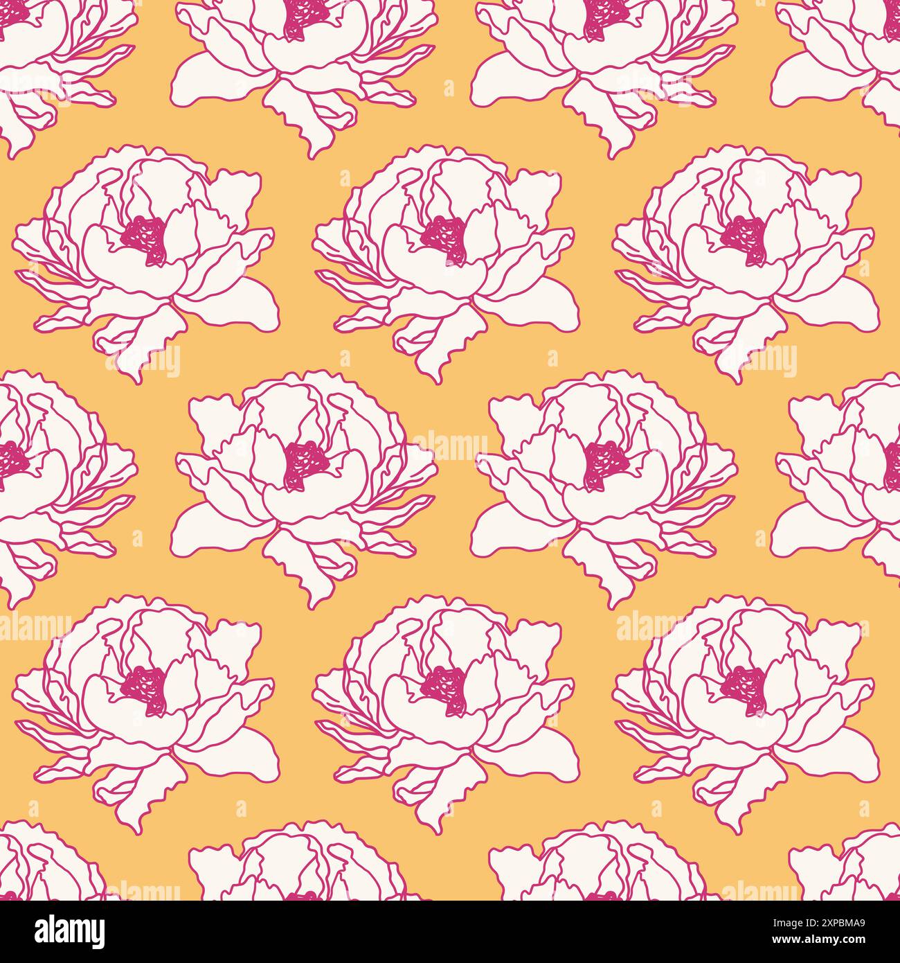 Hand drawn illustration botanical roses hi-res stock photography and ...
