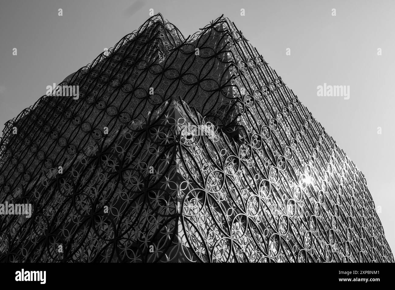 view of the Library of Birmingham in Birmingham West Midlands England 5th August 2024 united kingdom, birmingham Stock Photo