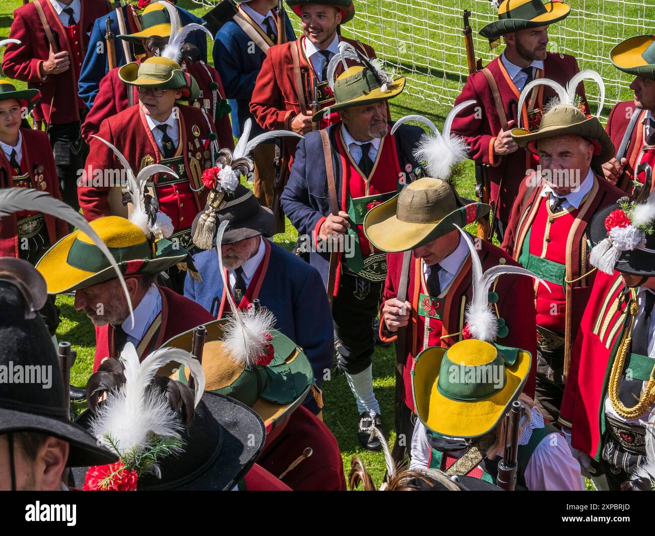 Tirolean Rig The images are of various Tirolean Schuetzen Militia Companies that ...