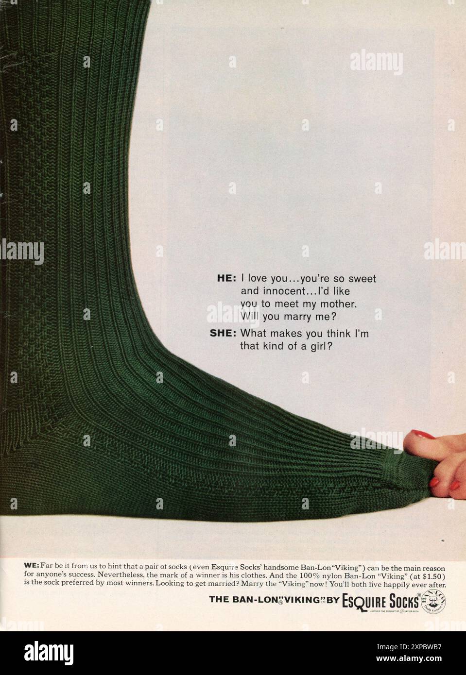 Vintage "Playboy" magazine November 1962 issue advert, USA Stock Photo