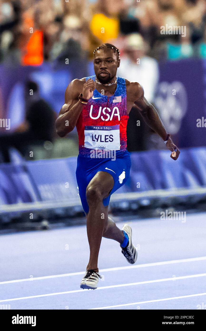 Noah lyles 2024 hires stock photography and images Alamy