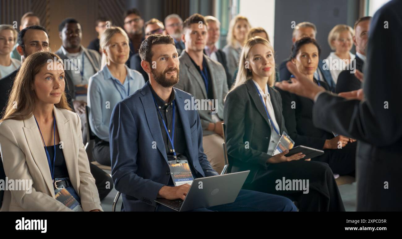 Ceo Daily Routine Biotech Back view male ceo hi-res stock photography and images - Alamy