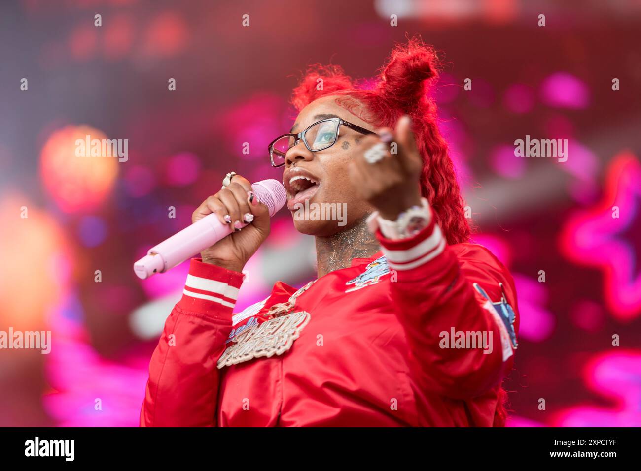 Dhenmark Rapper Roskilde, Denmark. 05th, July 2024. The American rapper and singer ...