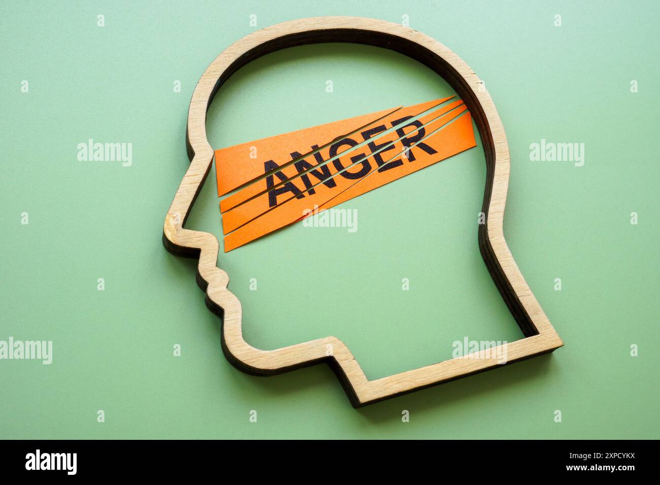 Stress expression outline hi-res stock photography and images - Alamy