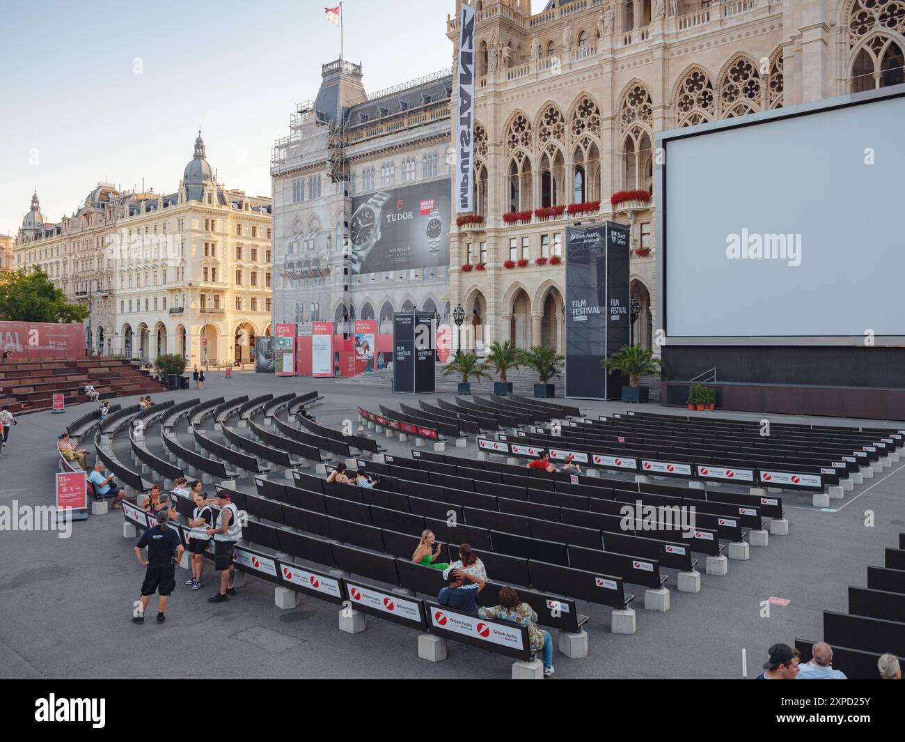 Vienna Fest Vienna, Austria - July 17, 2023. Vienna Film Festival, Europe's largest ...