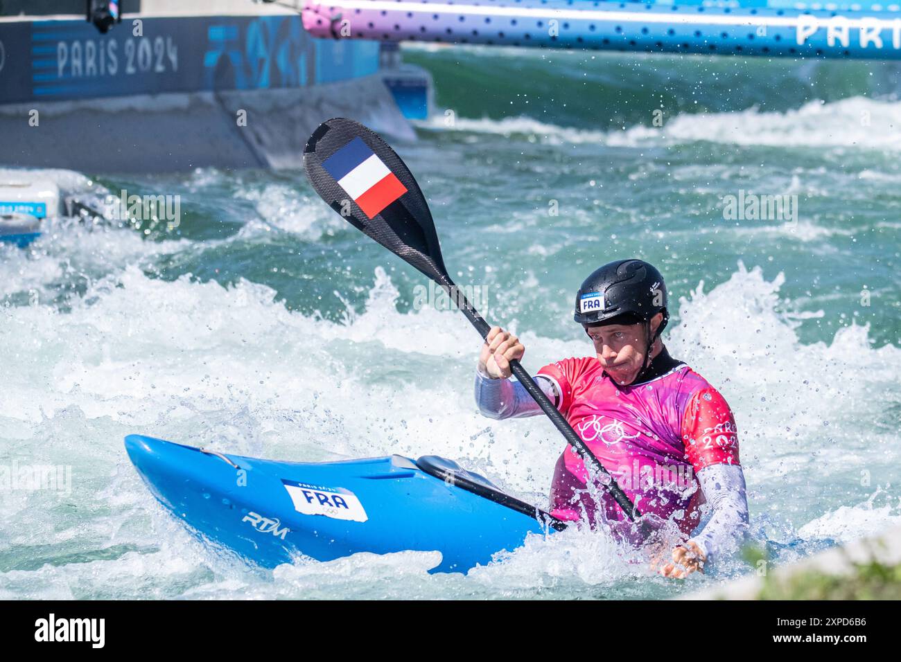 Boris Neveu (FRA), Canoe Slalom, Men's Kayak Cross Quarterfinal during