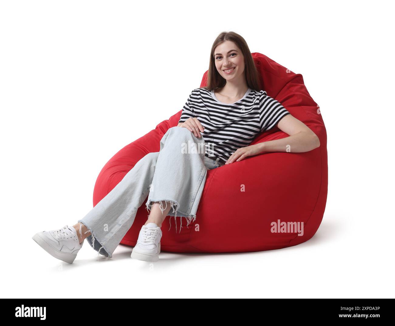 Woman bean bag hi-res stock photography and images - Alamy