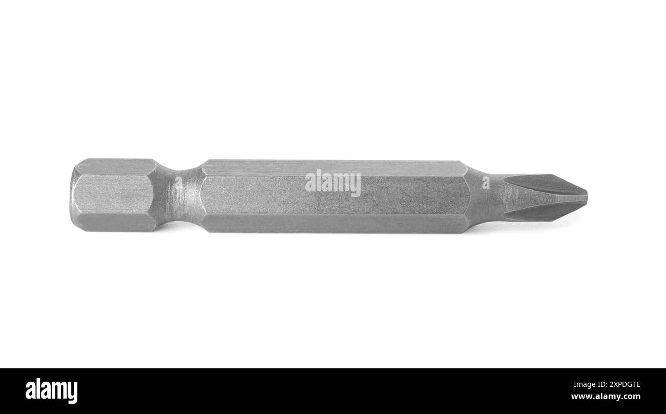 One bit for screwdriver isolated on white Stock Photo - Alamy