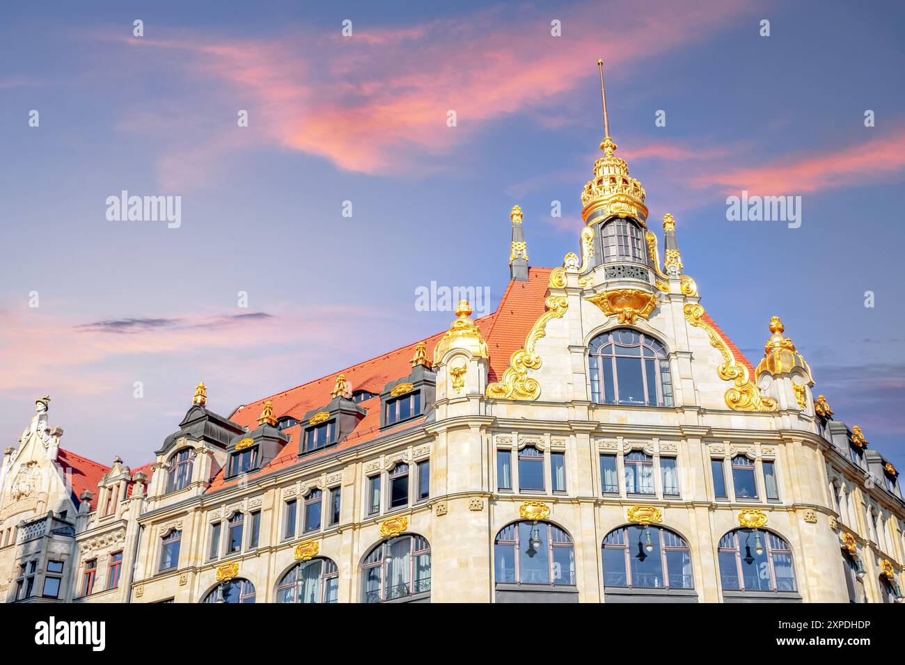 Leipzig germany market square hi-res stock photography and images - Alamy
