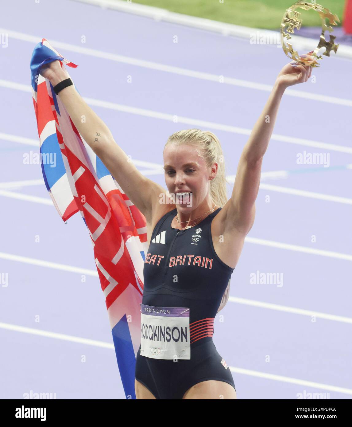Paris France 05th Aug 2024 Keely Hodgkinson Of Great Britain Paris France 05th Aug 2024 Keely Hodgkinson Of Great Britain