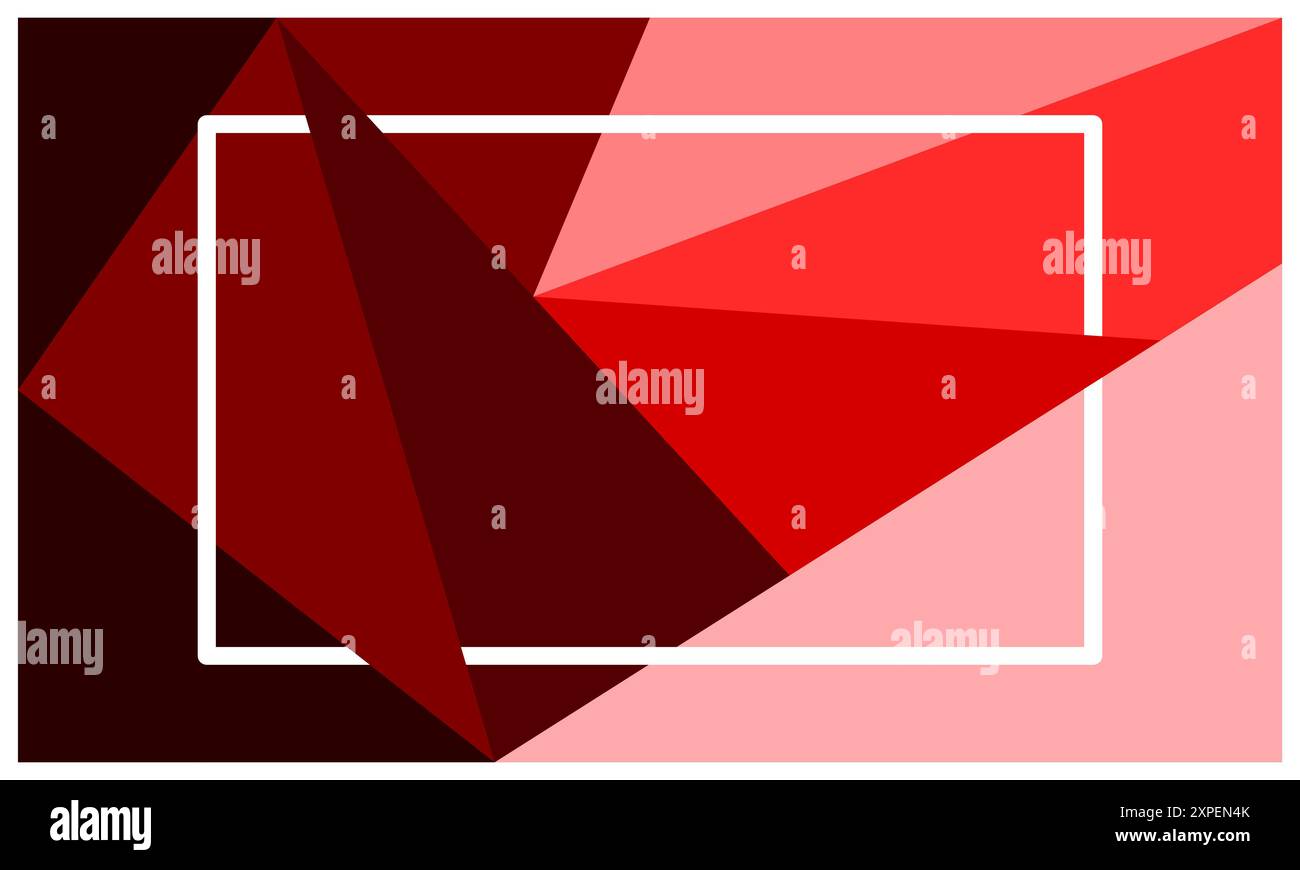 Red polygonal abstract background wallpaper vector graphic design for ...
