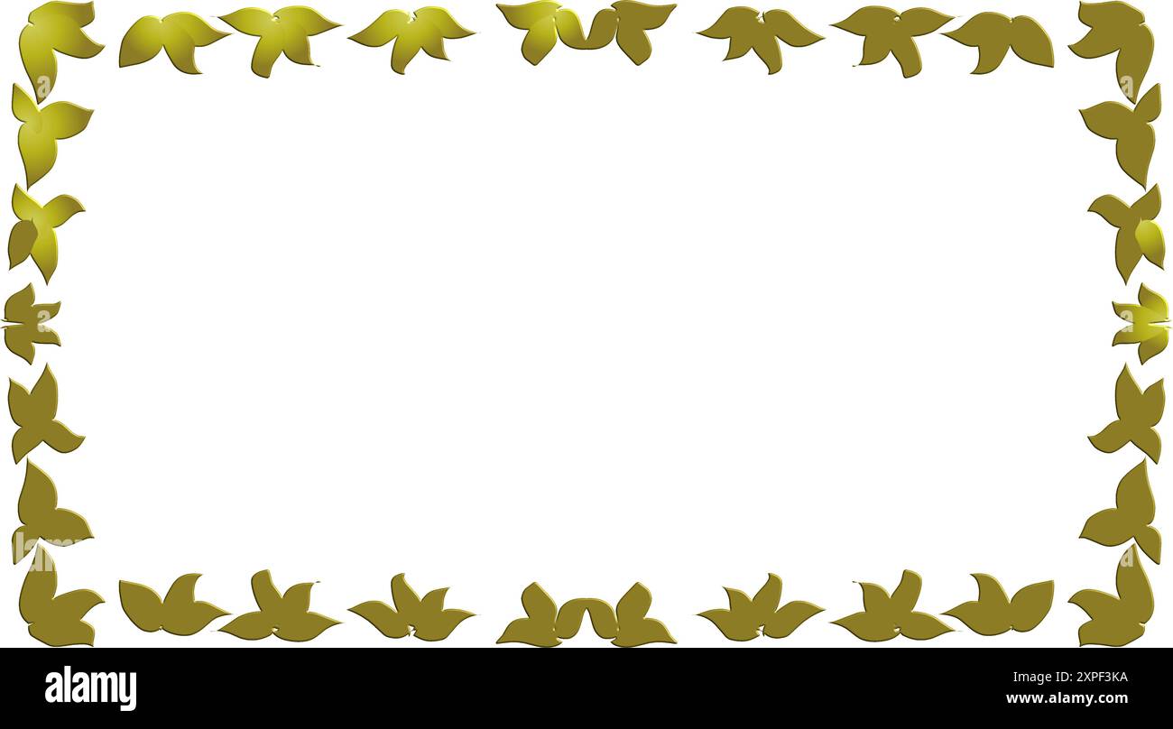 Abstract background with gradient yellow frame. Perfect for wallpapers, website backgrounds, posters, banners Stock Vector