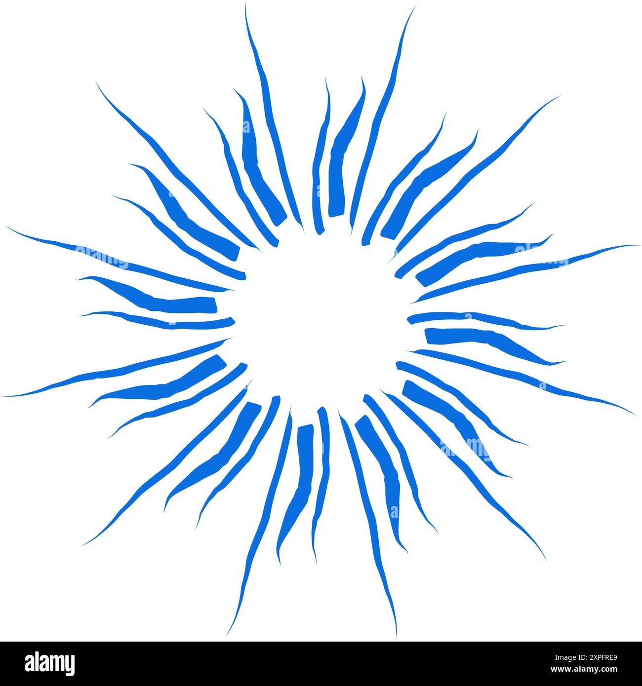 Blue color ethnic mandala patern design illustration. Perfect for logos ...