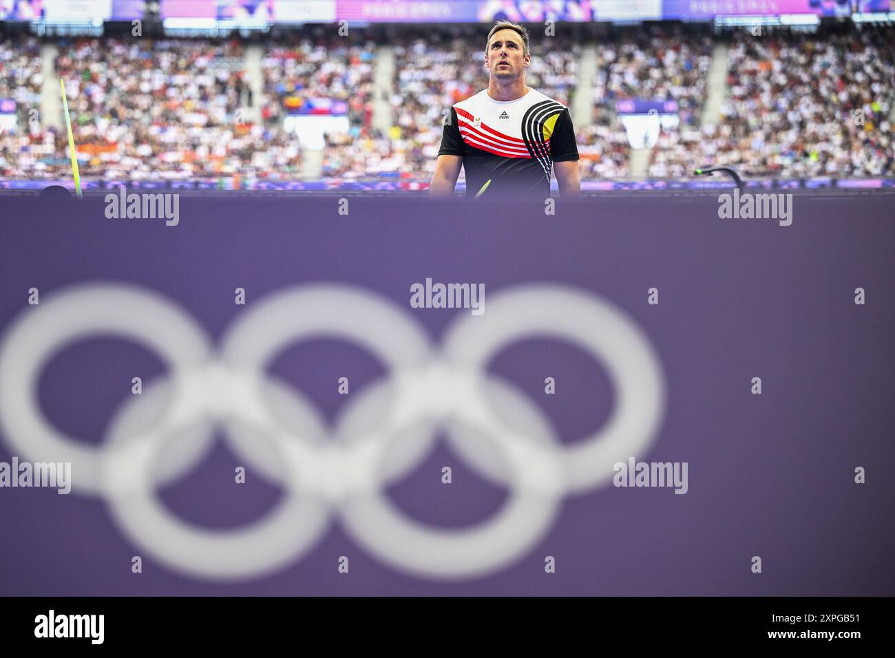 Paris, France. 06th Aug, 2024. Belgian athlete Timothy Herman 
