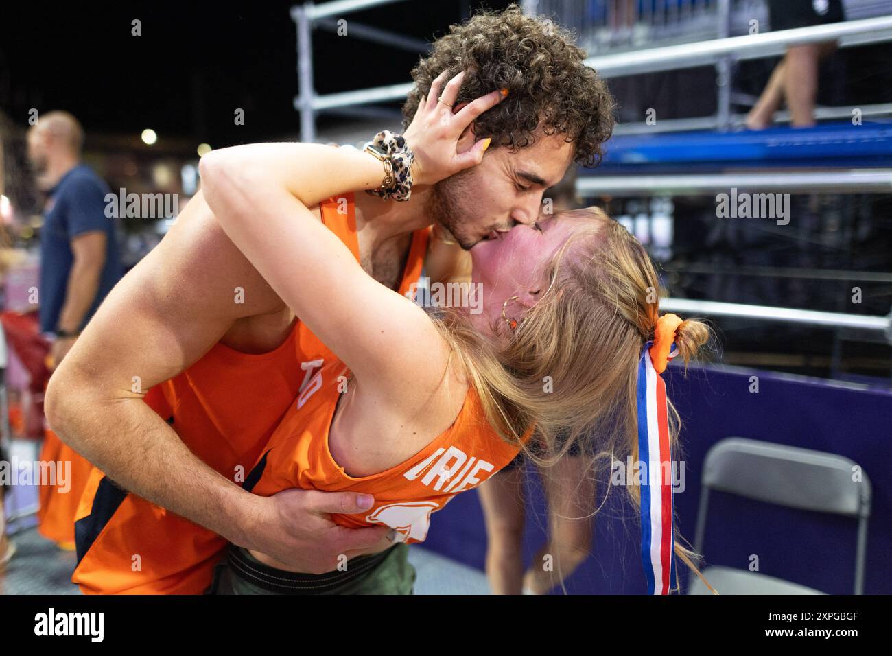 Paris, France. 05th Aug, 2024. Netherlands' #04 Jan Driessen celebrate ...