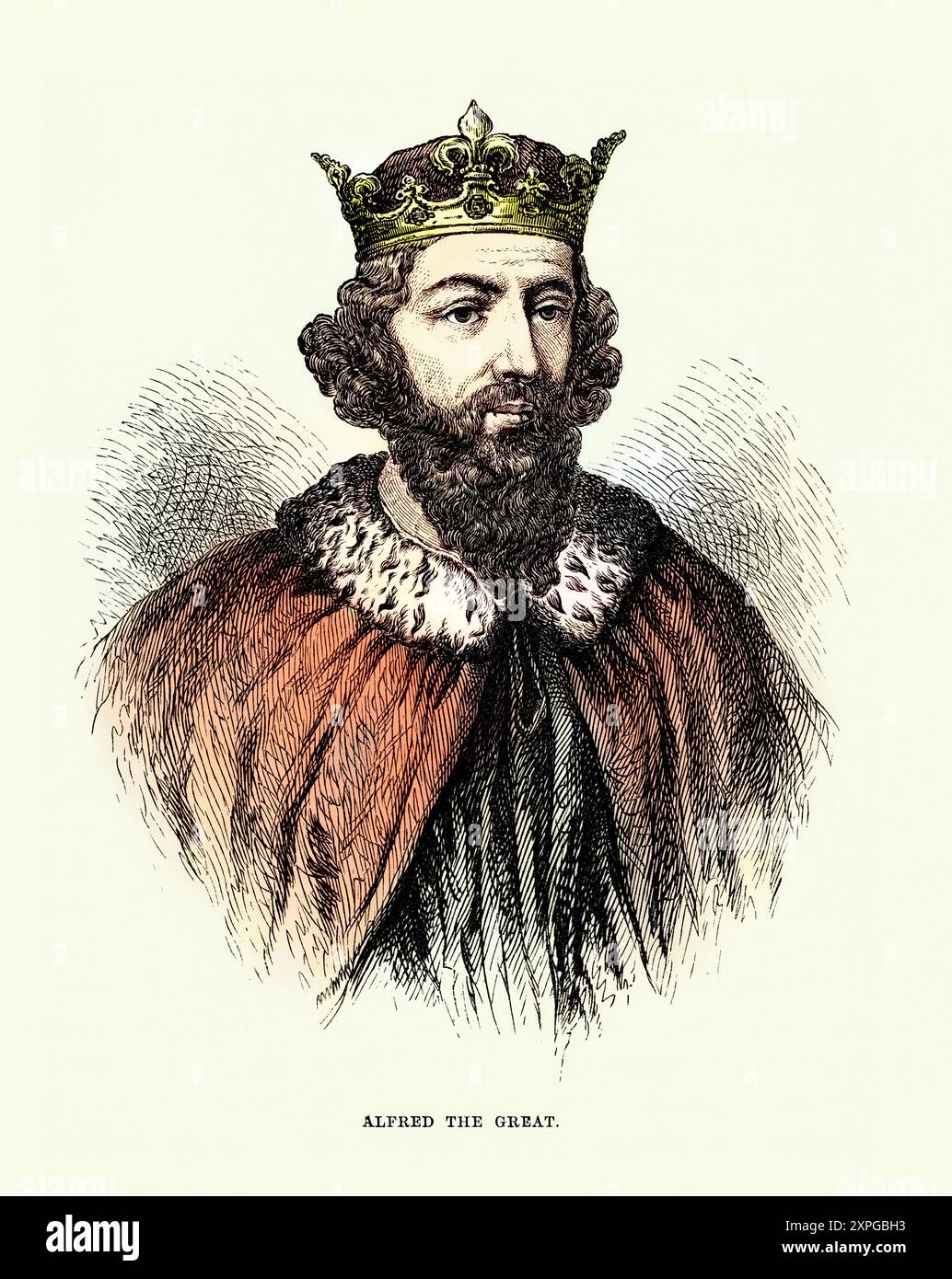 King alfred the great of britain hi-res stock photography King alfred the great of britain hi-res stock photography