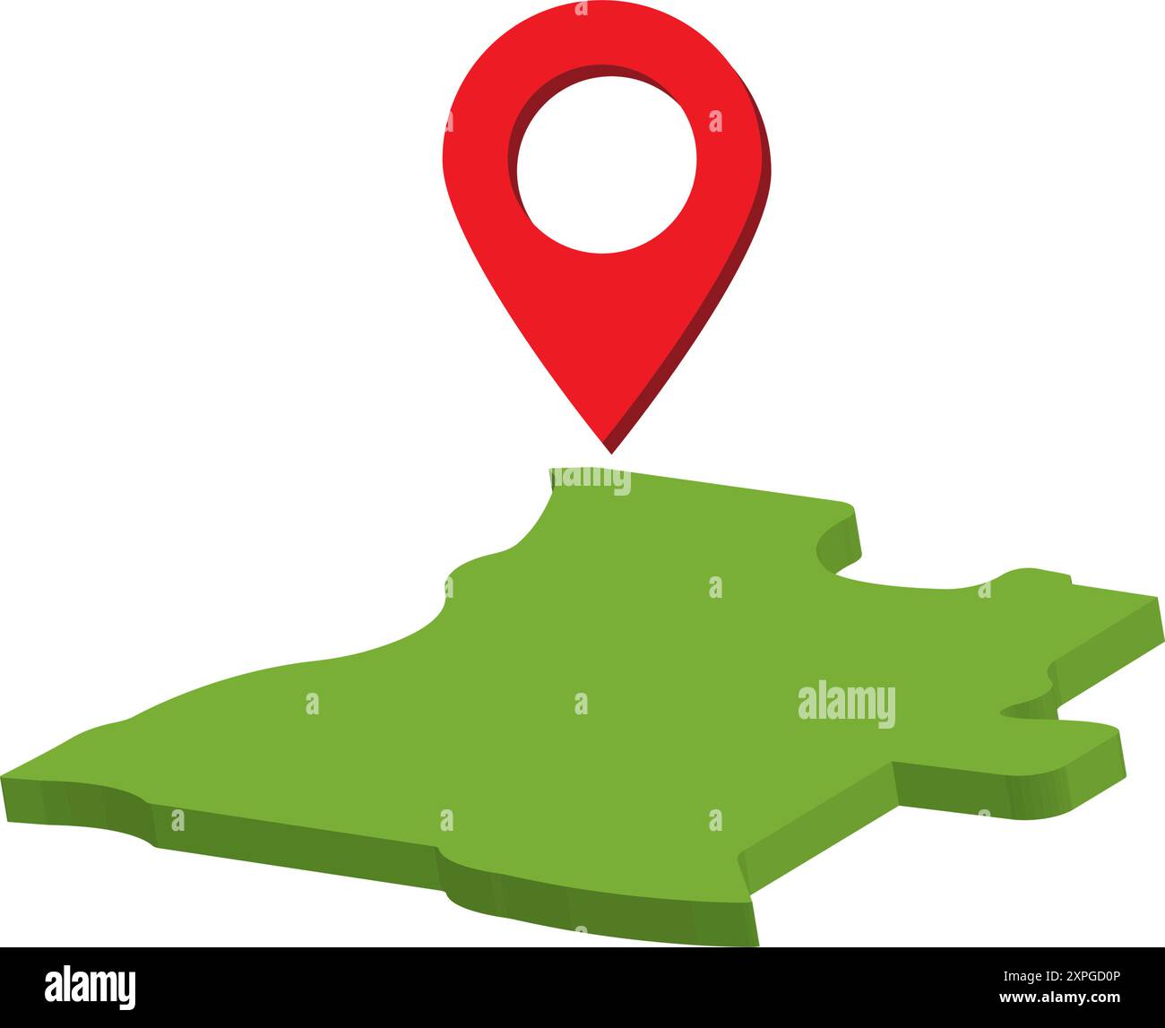 Angola map icon and illustration,element design Stock Vector Image ...