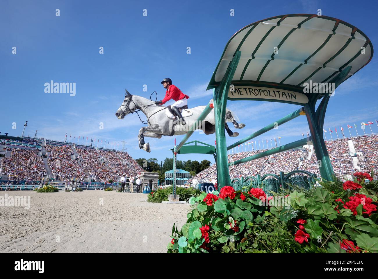 Paris, France. 06th Aug, 2024. Olympia, Paris 2024, equestrian sport ...